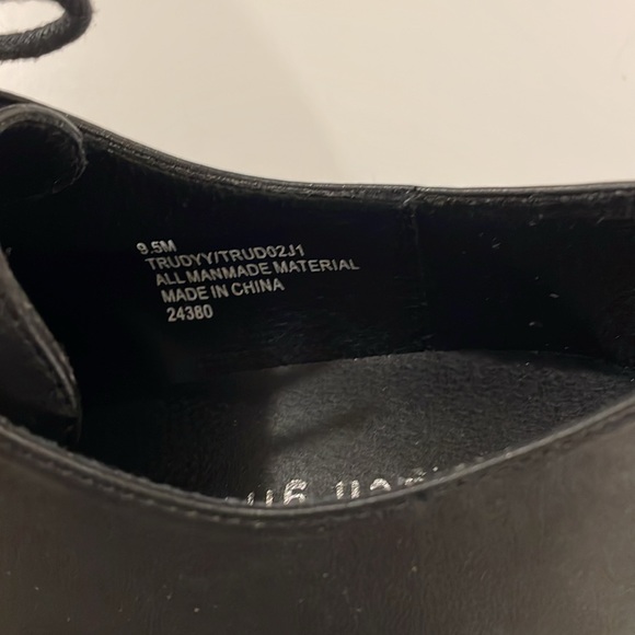 NEW Madden Girl Trudy Black Oxford Platform lace up Shoes in size 9.5 - Picture 8 of 12